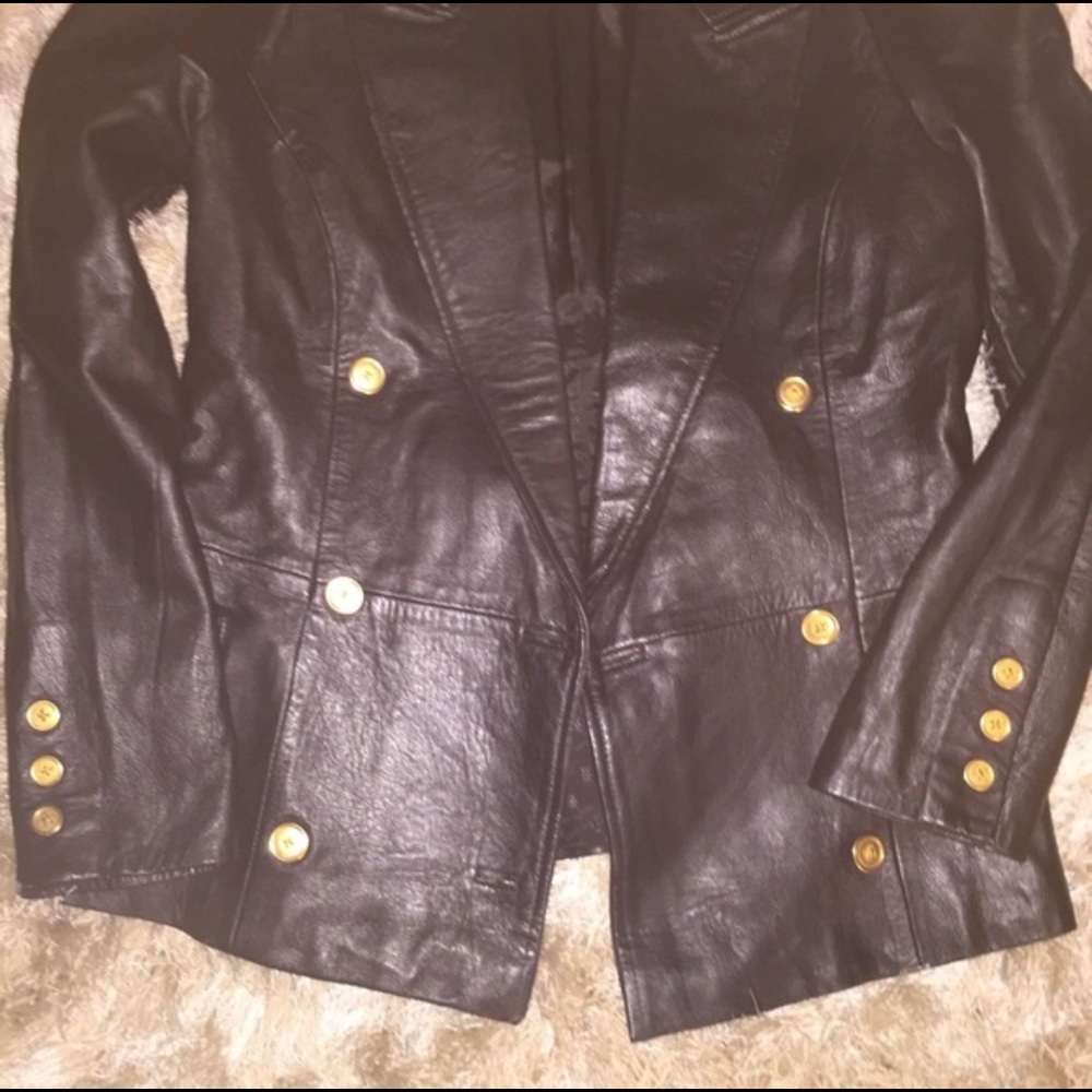 Leather jacket - Picture 3 of 4